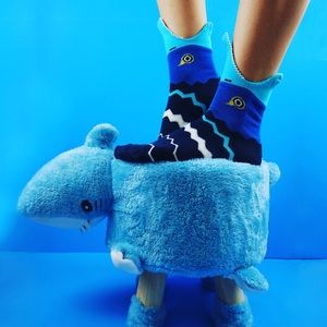 Women’s 3D Leg eater funny socks